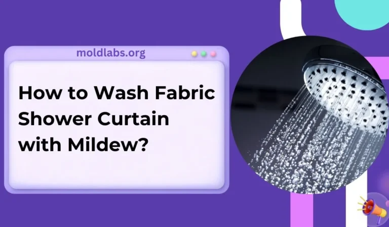 How to Wash Fabric Shower Curtain with Mildew