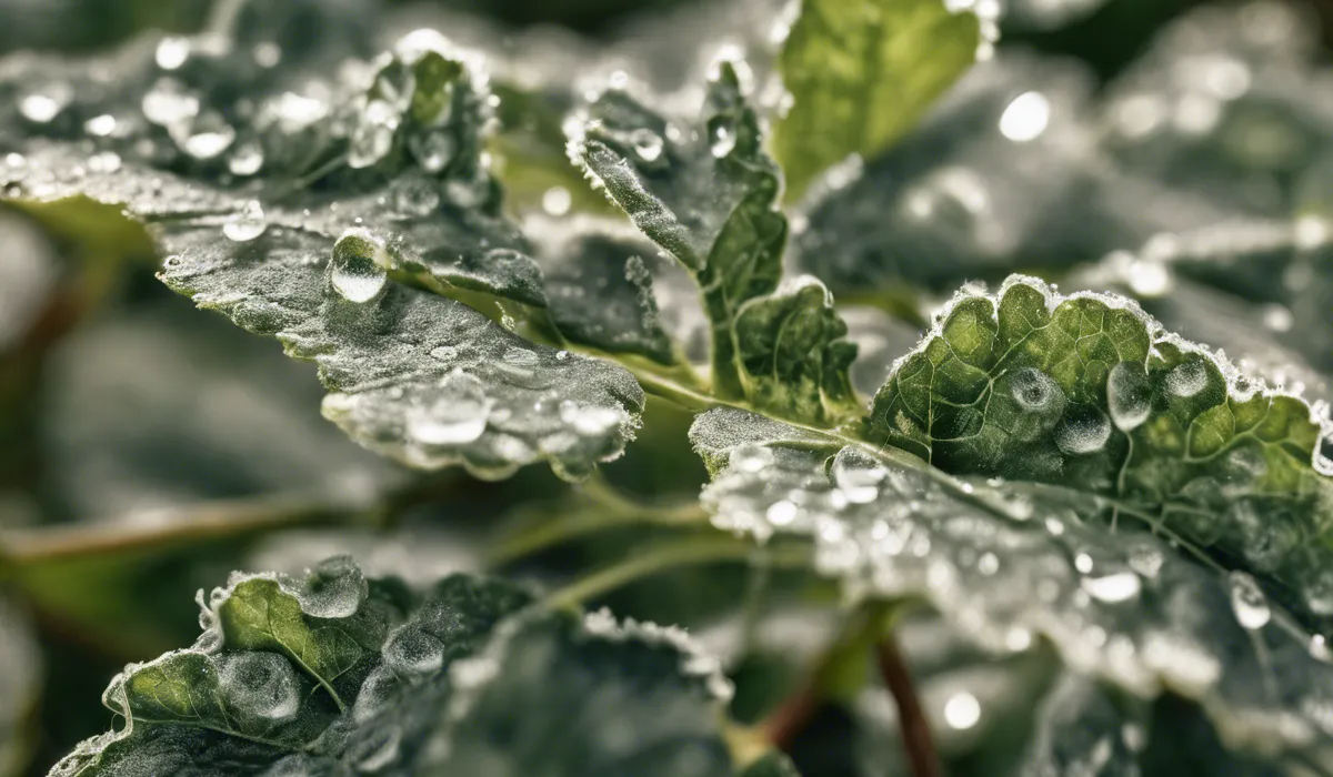 Application of Vinegar to Combat Powdery Mildew