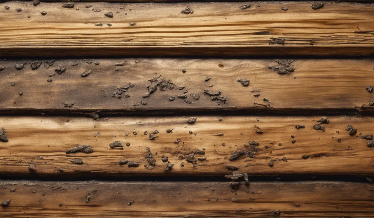 Application of Vinegar to Remove Mold on Wood