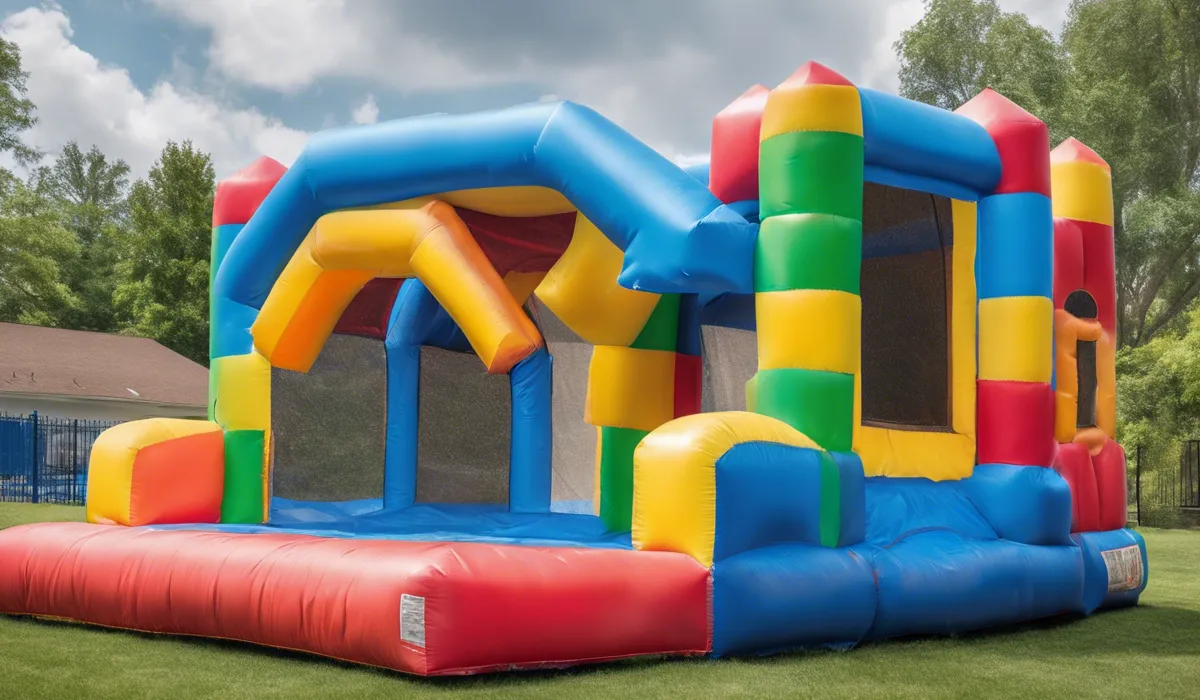 Cleaning and Removing Mold from Bounce Houses