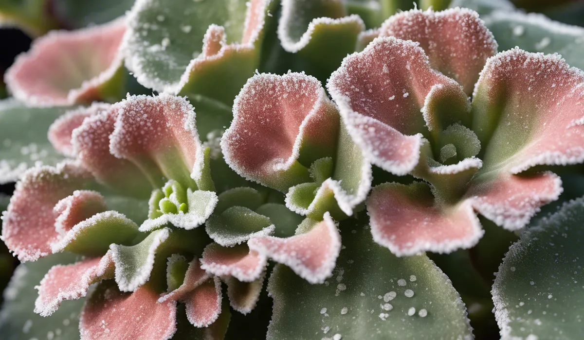 Identification of Powdery Mildew on Kalanchoe