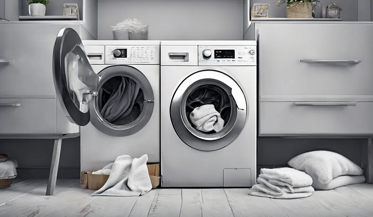 Preparing to Clean the Washing Machine
