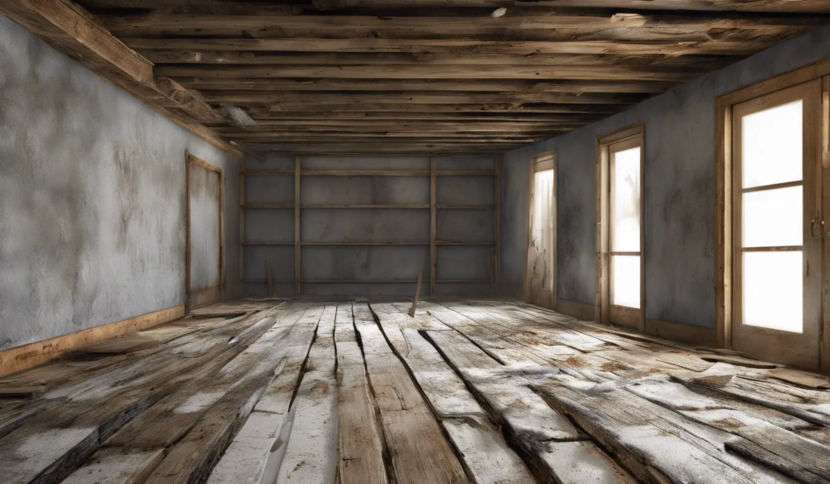 Remediation and Prevention of Mold on Floor Joists